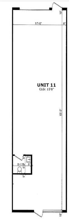 63-65 Clarke Rd, London, ON à louer Plan d’étage– Image 1 sur 1