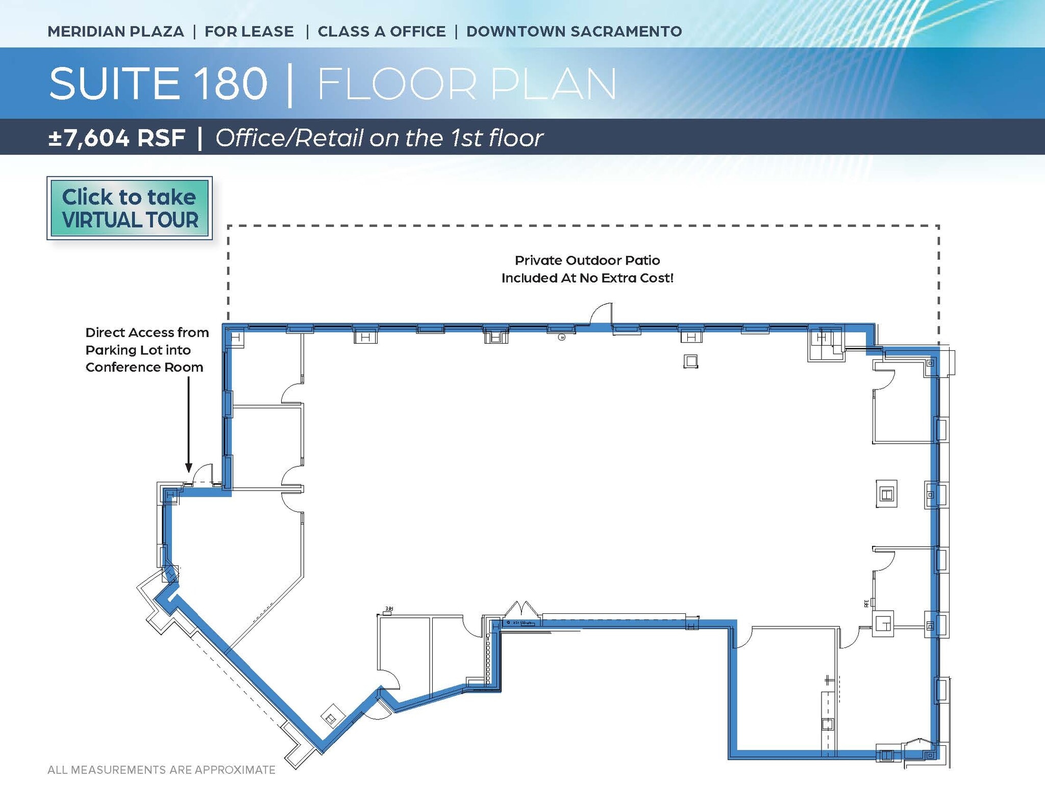 1415 L St, Sacramento, CA à louer Plan d’étage– Image 1 sur 2