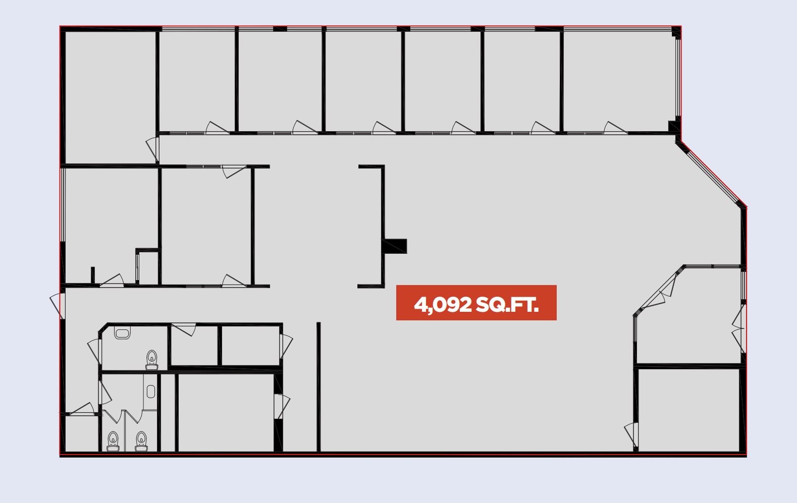 406 Bryne Dr, Barrie, ON à louer Plan d’étage– Image 1 sur 1
