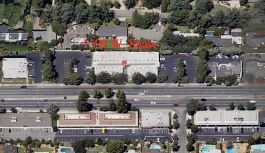 1500 W Shaw Ave, Fresno, CA - VUE AÉRIENNE  vue de carte - Image1