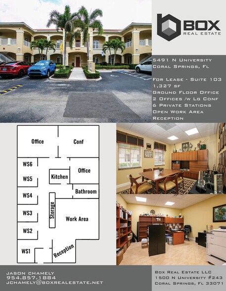 5491 N University Dr, Coral Springs, FL à louer - Photo de l’immeuble – Image 2 sur 15