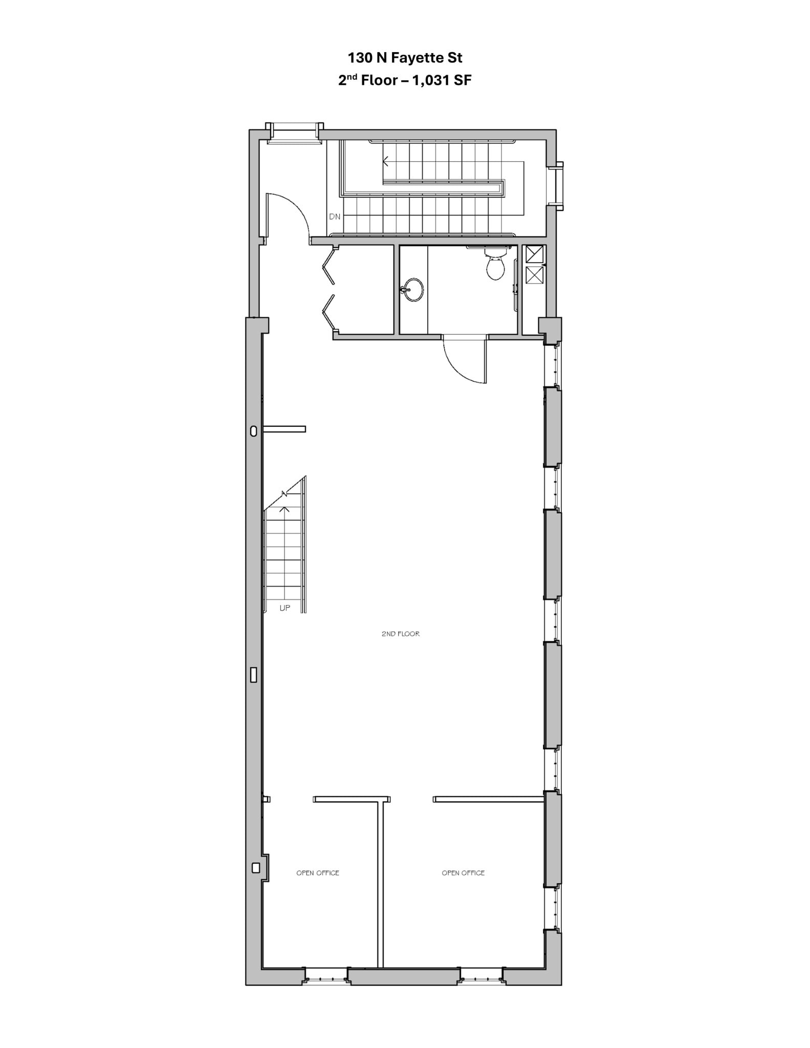 130 N Fayette St, Alexandria, VA à louer Plan de site– Image 1 sur 1