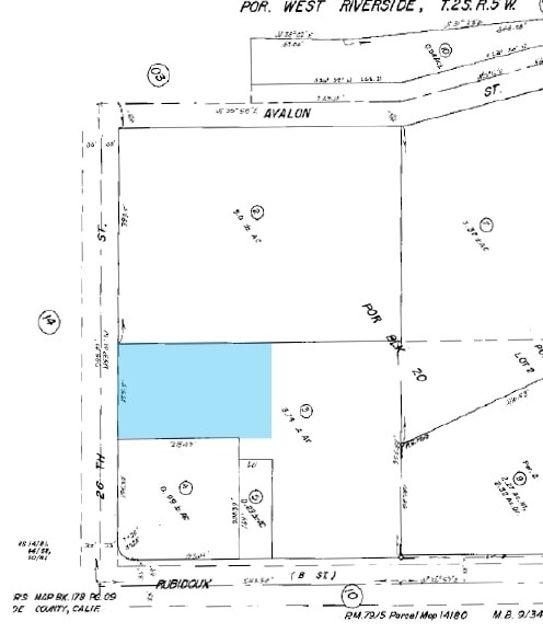 2557 Rubidoux Blvd, Jurupa Valley, CA à louer - Plan cadastral – Image 2 sur 2