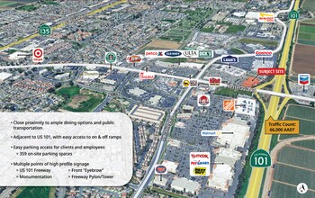 1075 E Betteravia Rd, Santa Maria, CA - Vue aérienne  vue de carte