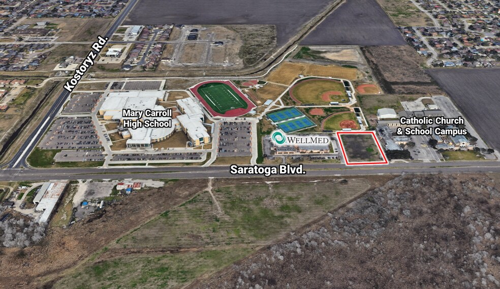 3442 Saratoga Blvd, Corpus Christi, TX à vendre - Photo de l’immeuble – Image 2 sur 9