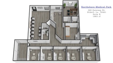 300 Gateway Dr, Slidell, LA à louer Plan d’étage– Image 2 sur 2