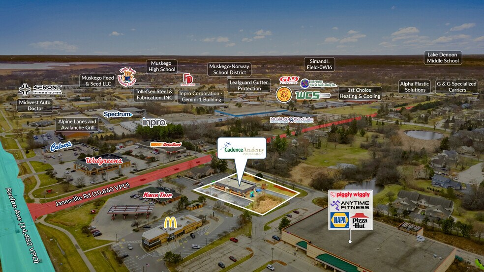 S80W18906 Janesville rd, Muskego, WI à vendre - Photo de l’immeuble – Image 2 sur 5