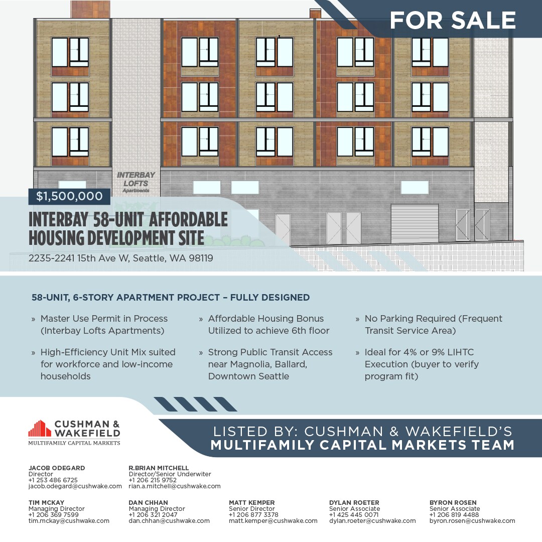 2235-2241 15th Ave W, Seattle, WA à vendre Photo principale– Image 1 sur 7