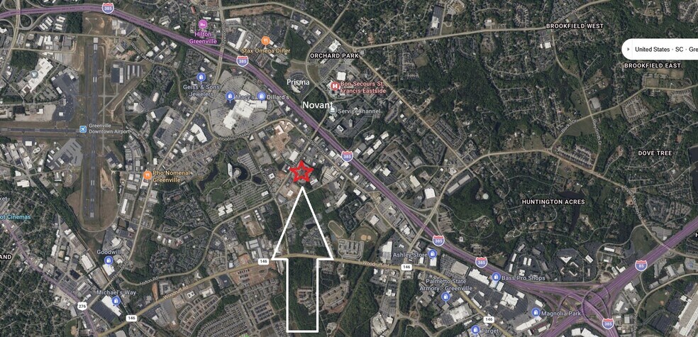 127 Halton Village Cir, Greenville, SC à louer - Aérien – Image 2 sur 7