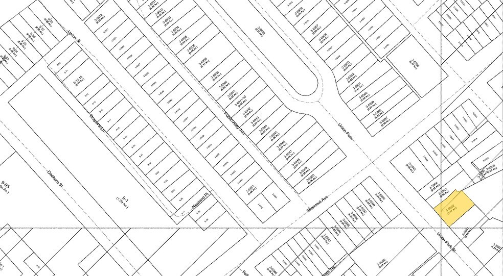 6-14 Union Park St, Boston, MA à vendre - Plan cadastral – Image 1 sur 17
