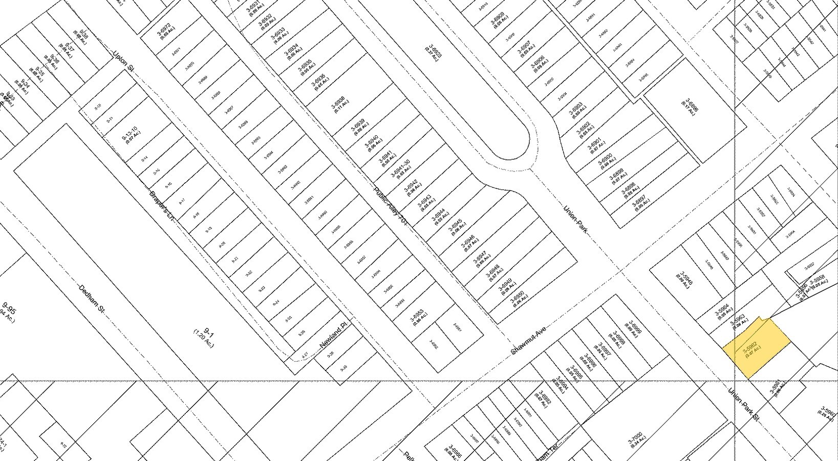 Plan cadastral