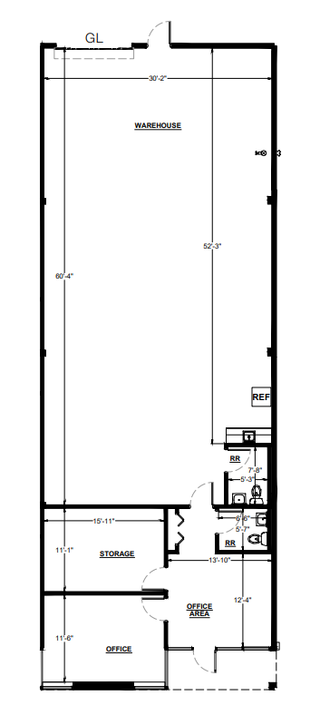 9560 Chesapeake Dr, San Diego, CA à louer Plan d’étage– Image 1 sur 1