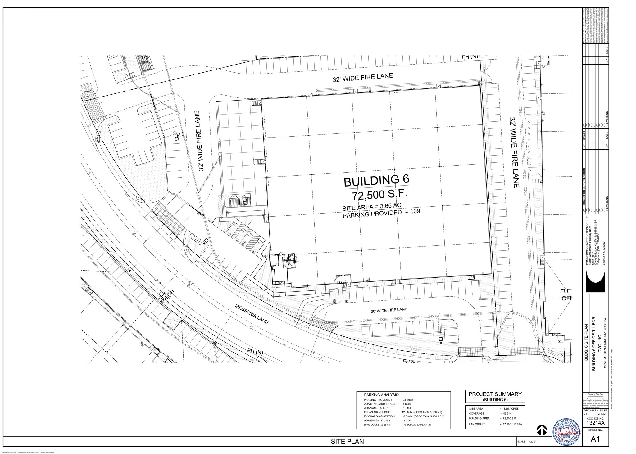 19055 Messenia Ln, Perris, CA à louer Plan de site– Image 1 sur 1