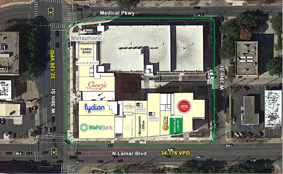 3800 N Lamar Blvd, Austin, TX à louer - Photo de l’immeuble – Image 3 sur 8