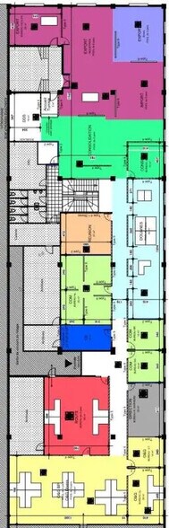 Bureau dans Marseille à louer - Plan d’étage – Image 3 sur 4