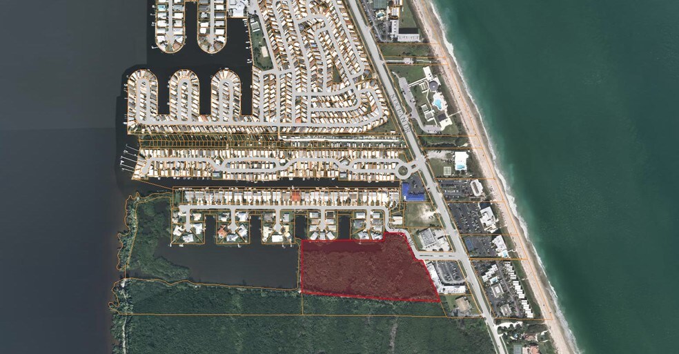 10 E Aqua Ra Dr, Jensen Beach, FL à vendre - Aérien – Image 3 sur 8