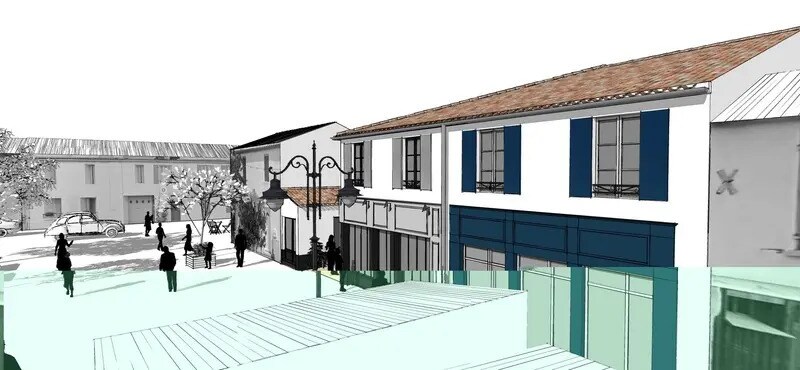 Local commercial dans DOLUS-D'OLERON à vendre - Photo de l’immeuble – Image 2 sur 7