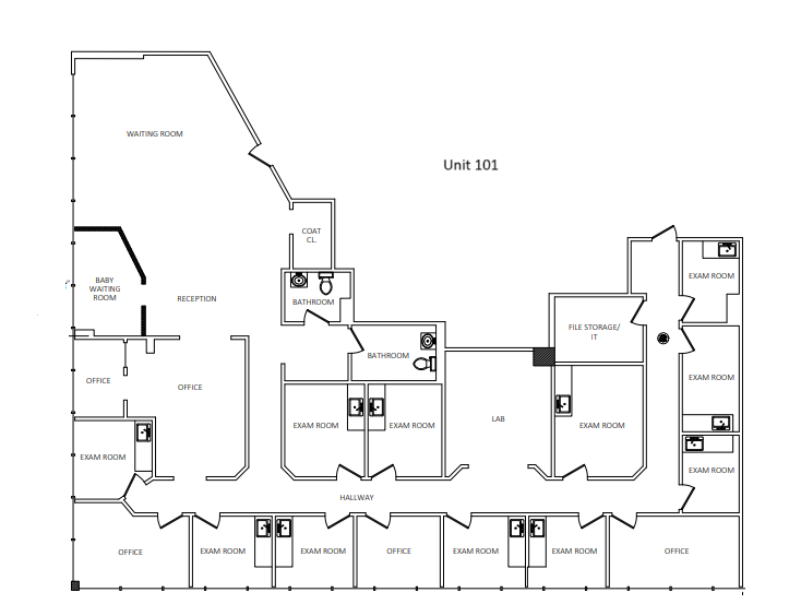90 Millburn Ave, Millburn, NJ à louer Plan d’étage– Image 1 sur 7