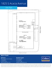 1825 Acacia Ave, Compton, CA à louer Plan de site– Image 1 sur 3