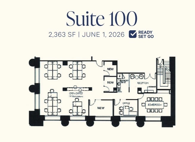 8 King St E, Toronto, ON à louer Plan d’étage– Image 1 sur 1