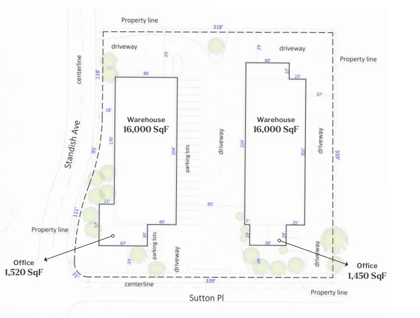 285 Sutton Pl, Santa Rosa, CA à louer Plan de site– Image 1 sur 1