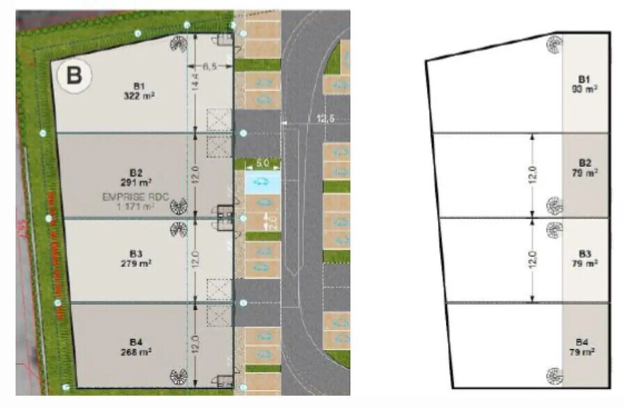 Local d'activités dans Moret-Loing-et-Orvanne à vendre - Plan de site – Image 2 sur 2