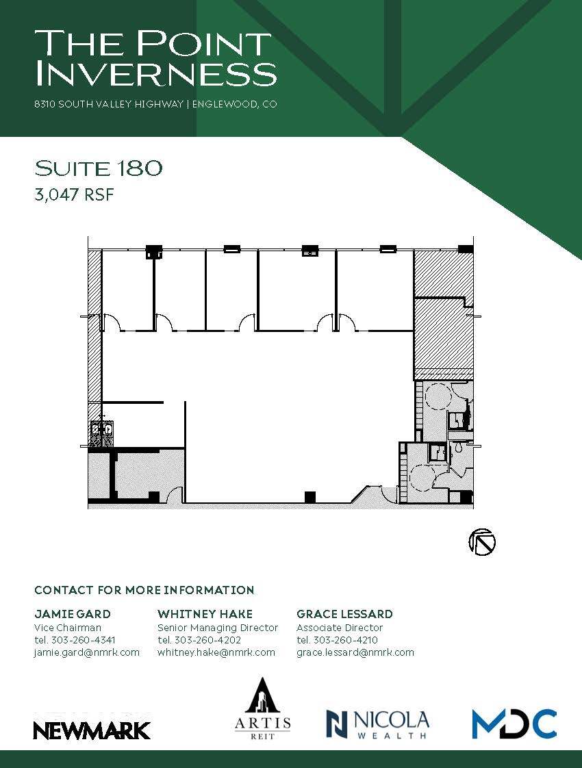 8310 S Valley Hwy, Englewood, CO à louer Plan d’étage– Image 1 sur 1