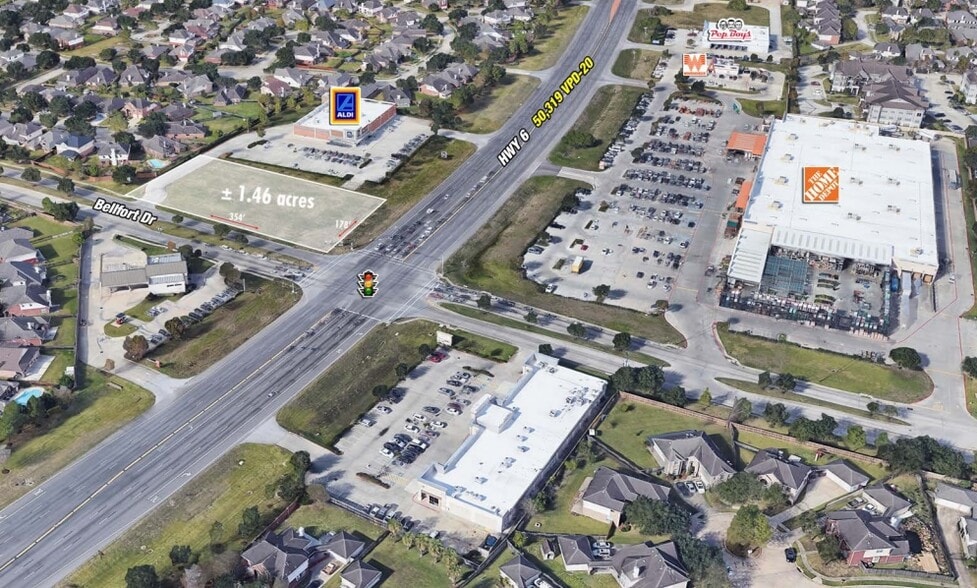 10402 Highway 6 S, Sugar Land, TX à louer - Aérien – Image 3 sur 3