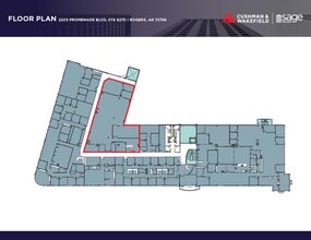 2203 S Promenade Blvd, Rogers, AR à louer Plan d’étage– Image 1 sur 1