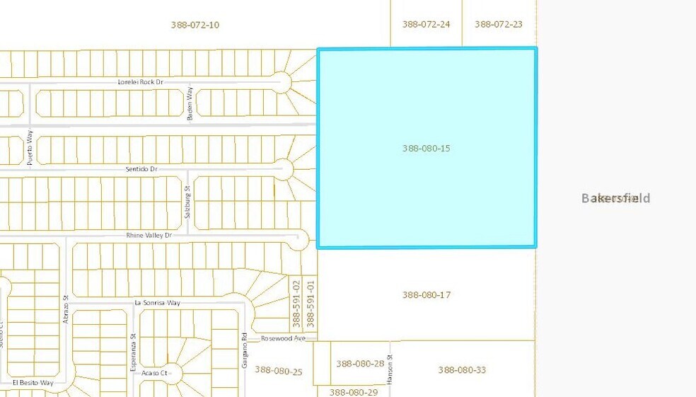Hillcrest, Vacant Land, Bakersfield, CA à vendre - Photo principale – Image 2 sur 2