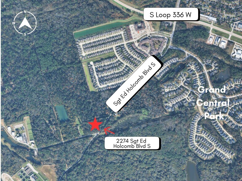 2274 Sgt Ed Holcomb Blvd S, Conroe, TX à vendre - Photo principale – Image 1 sur 3