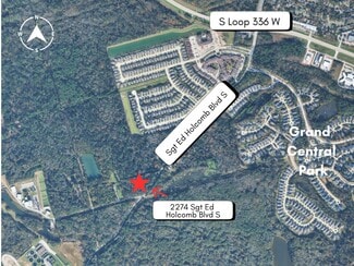 Plus de détails pour 2274 Sgt Ed Holcomb Blvd S, Conroe, TX - Terrain à vendre