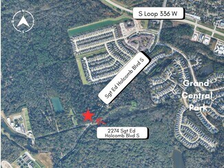 Plus de détails pour 2274 Sgt Ed Holcomb Blvd S, Conroe, TX - Terrain à vendre
