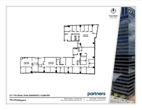 271 17th Street, Atlanta, GA à louer Plan d’étage– Image 2 sur 2