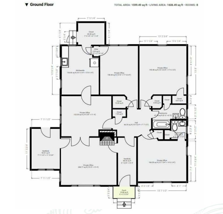 1901-1903 Bragg Blvd, Fayetteville, NC à louer Plan d’étage– Image 1 sur 1