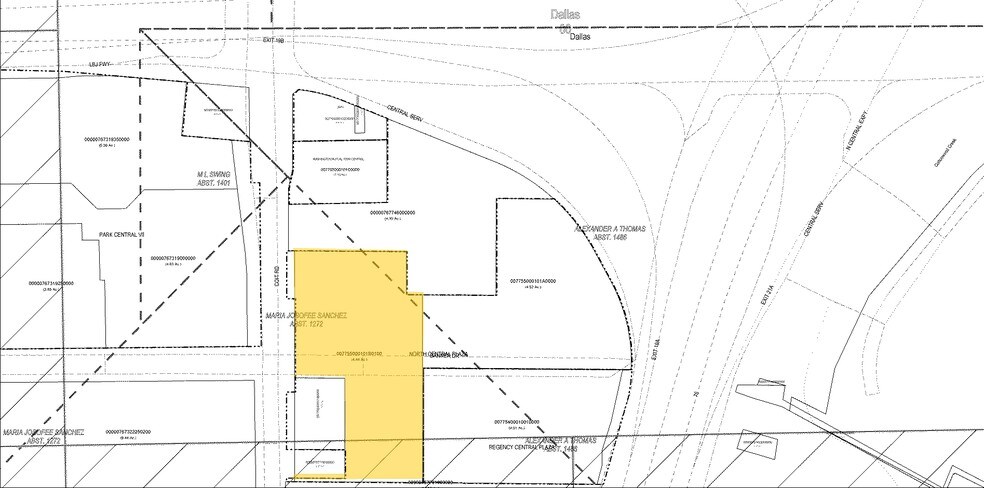 12660 Coit Rd, Dallas, TX à louer - Plan cadastral – Image 3 sur 11