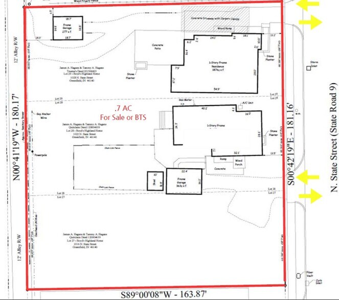 1022 N State St, Greenfield, IN à vendre - Photo de l’immeuble – Image 2 sur 8