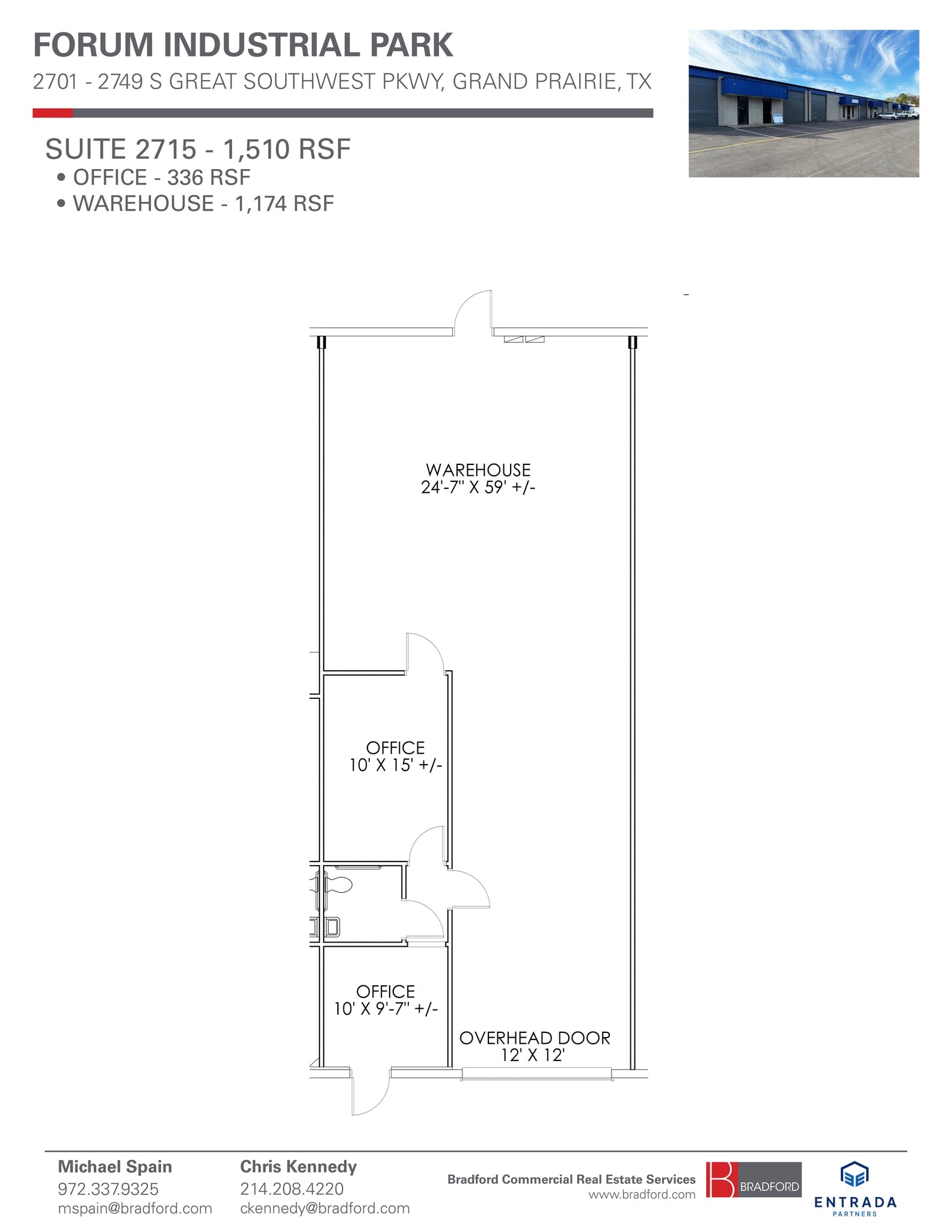 2701-2749 S Great Southwest Pky, Grand Prairie, TX à louer Plan de site– Image 1 sur 1