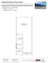 2701-2749 S Great Southwest Pky, Grand Prairie, TX à louer Plan de site– Image 1 sur 1