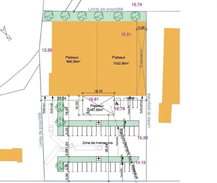 Industriel/Logistique dans Vannes à vendre - Plan de site – Image 3 sur 3