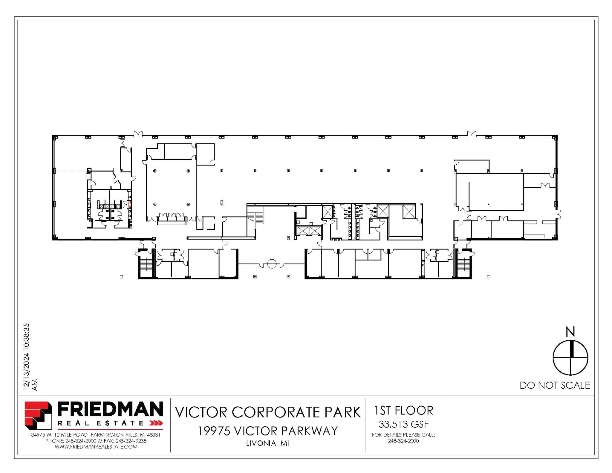 19975 Victor Pky, Livonia, MI à louer Plan d’étage– Image 1 sur 1