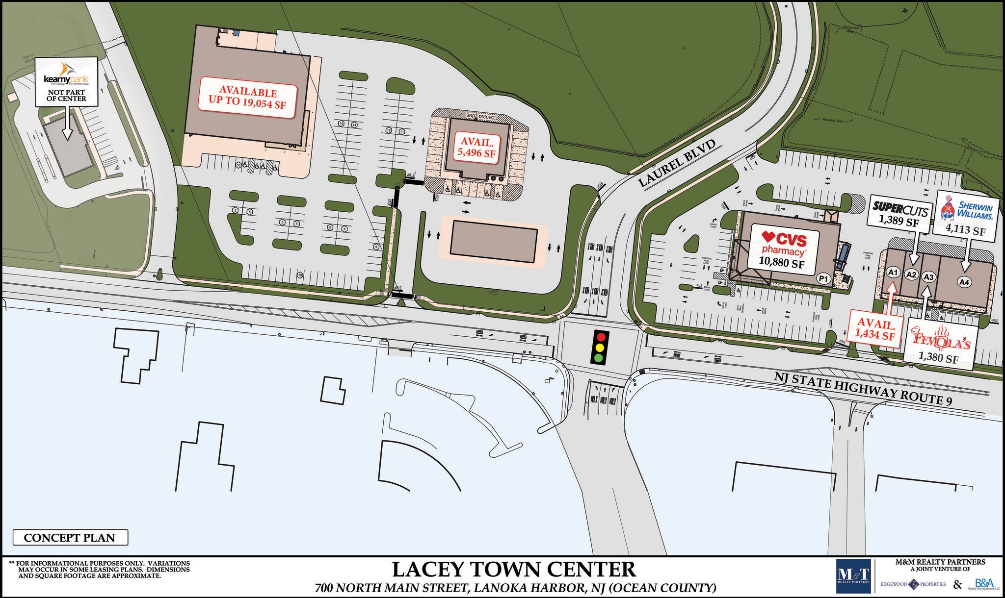 706 Us Highway 9, Lanoka Harbor, NJ à louer Plan de site– Image 1 sur 1