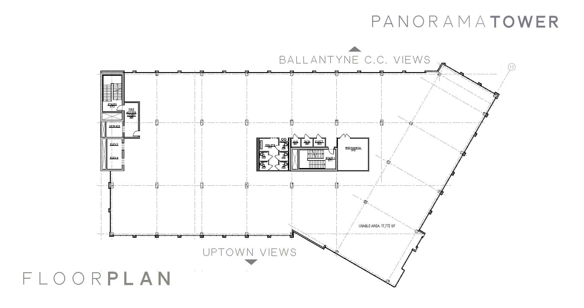 14819 Ballantyne Village Pky, Charlotte, NC à louer Plan d’étage– Image 1 sur 1