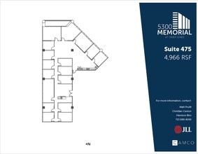 5300 Memorial Dr, Houston, TX à louer Plan d’étage– Image 1 sur 1