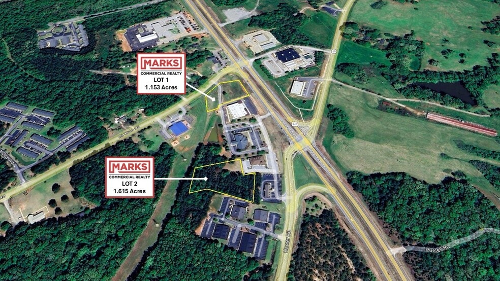 2055 Homer Rd, Commerce, GA à vendre - Aérien – Image 1 sur 9