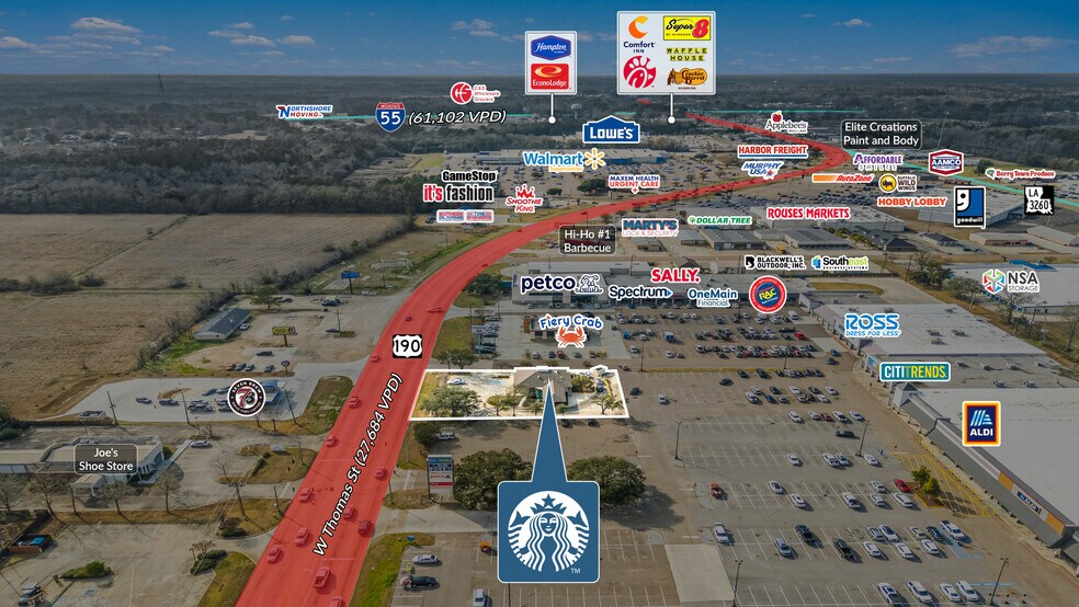 2448 W Thomas St, Hammond, LA à vendre - Photo de l’immeuble – Image 3 sur 5