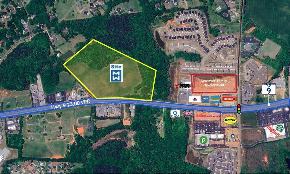 4321 Highway 9, Boiling Springs, SC à louer - Photo de l’immeuble – Image 1 sur 3