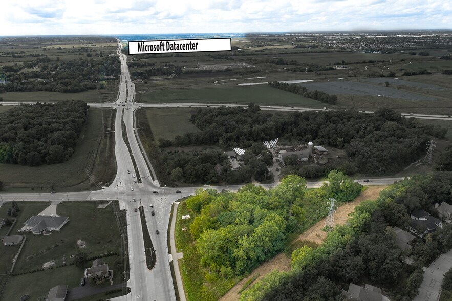 Old Green Bay Rd, Mount Pleasant, WI à vendre - Aérien – Image 3 sur 8