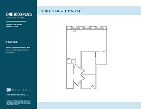 7000 SW 62nd Ave, Miami, FL à louer Plan d’étage– Image 1 sur 1