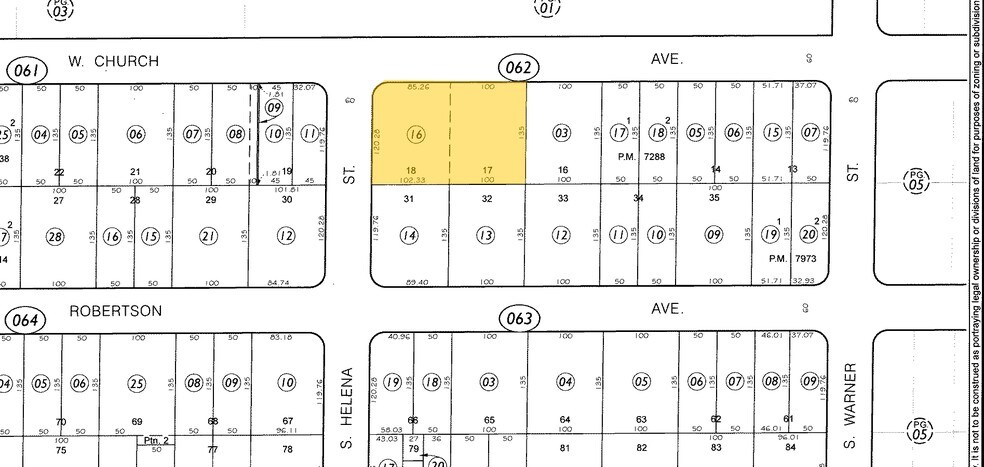 339 W Church Ave, Ridgecrest, CA à vendre - Plan cadastral – Image 2 sur 33